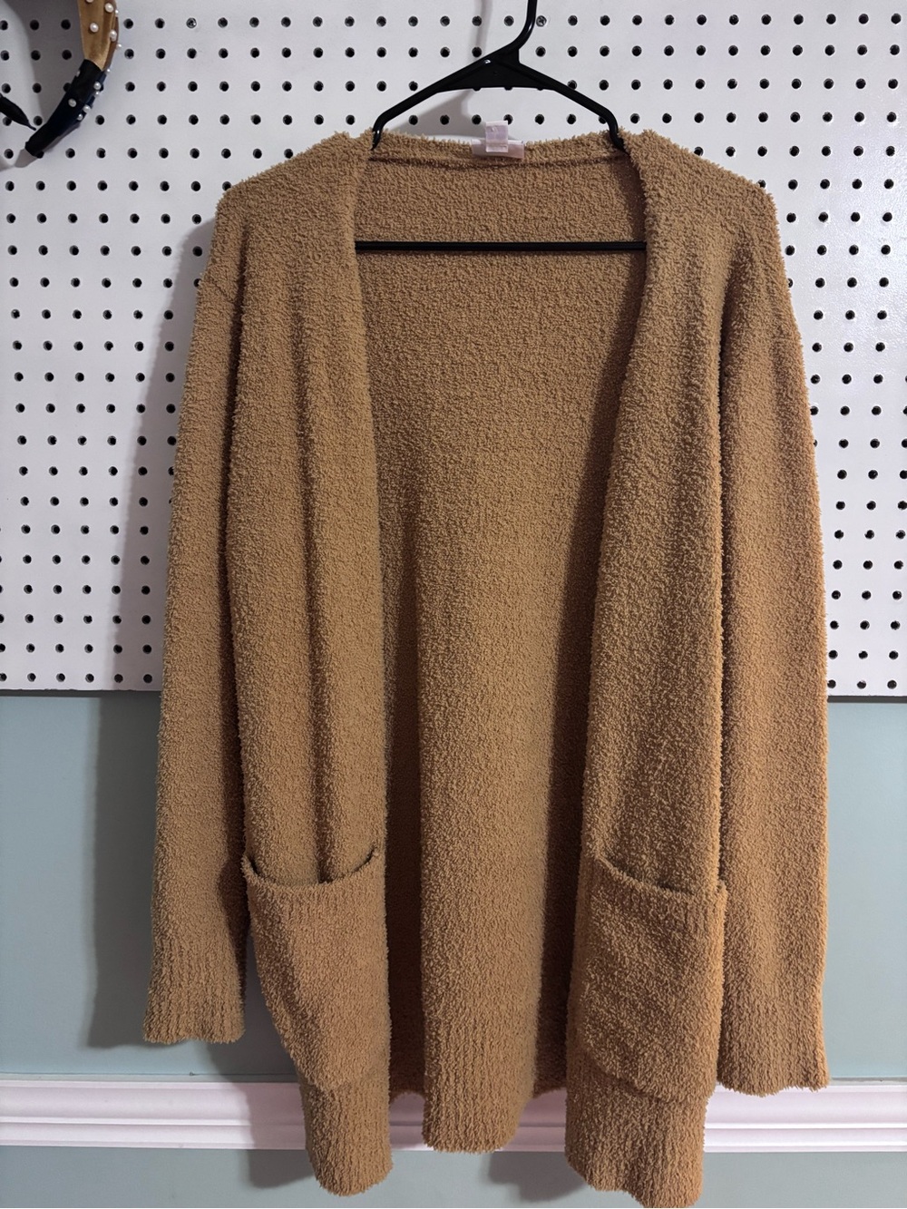 LuLaRoe Open-Front Cardigan in Camel Brown